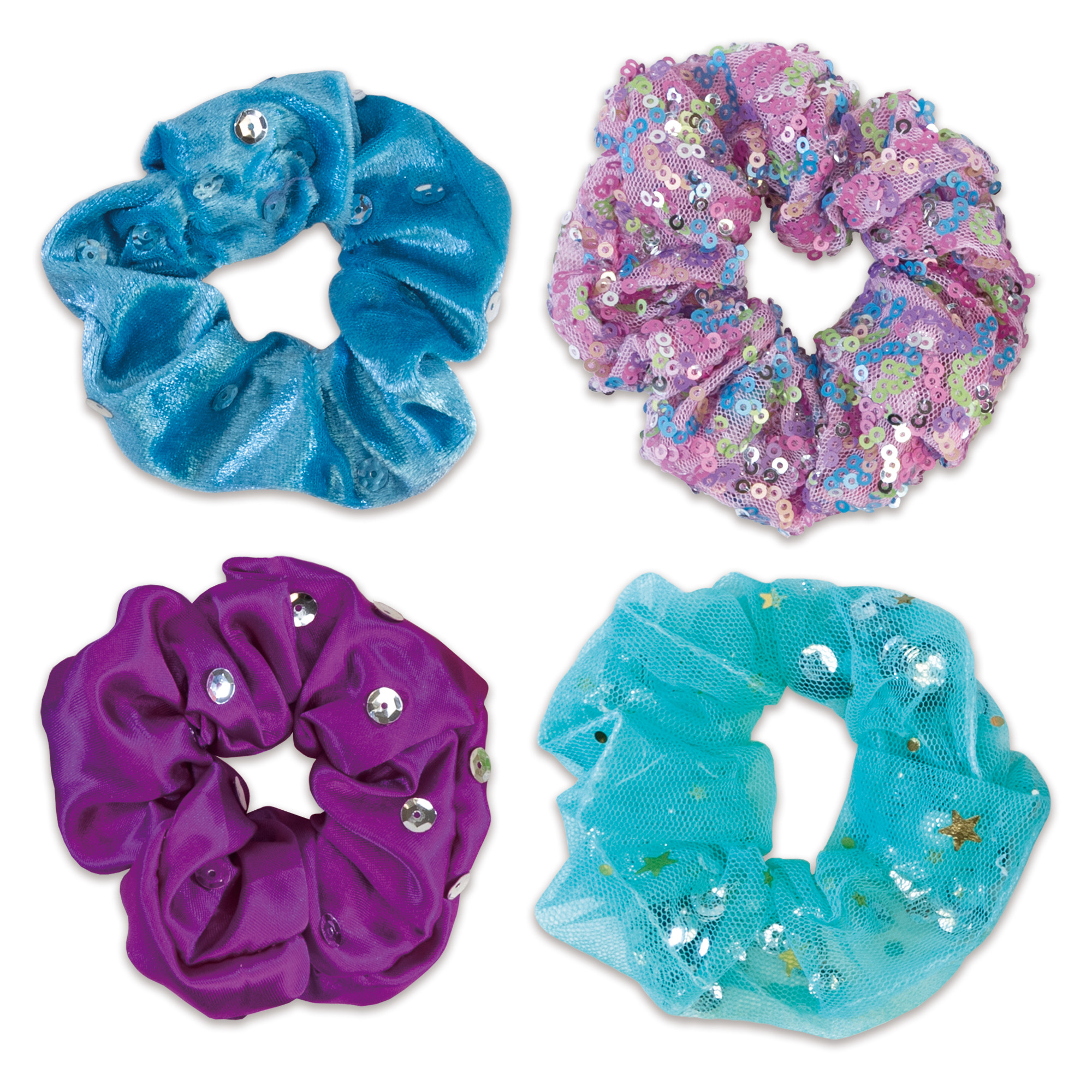 Scrunchies elastici per capelli, Giochi creativi e creatività, Kit  creativi e decorazioni, Giochi per Bambini e Ragazzi