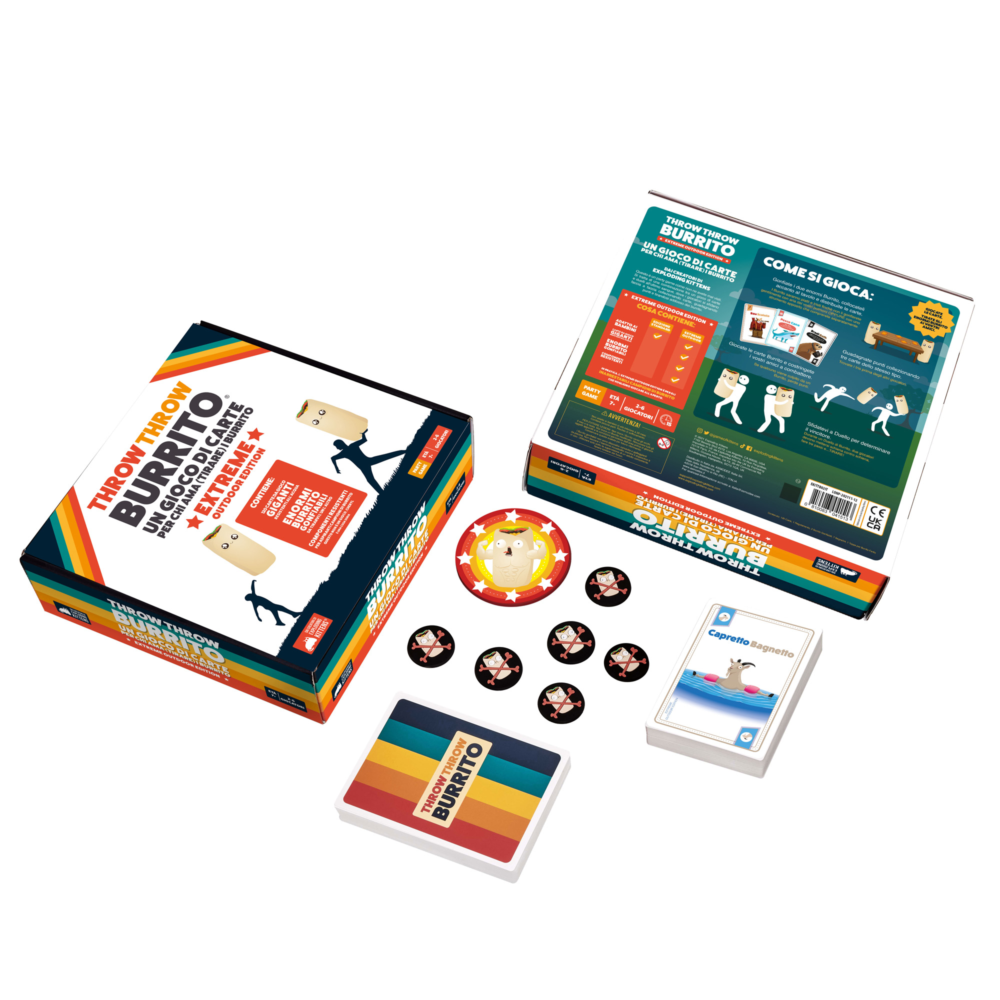 Throw throw burrito XXL Giochi di società Family games Giochi per