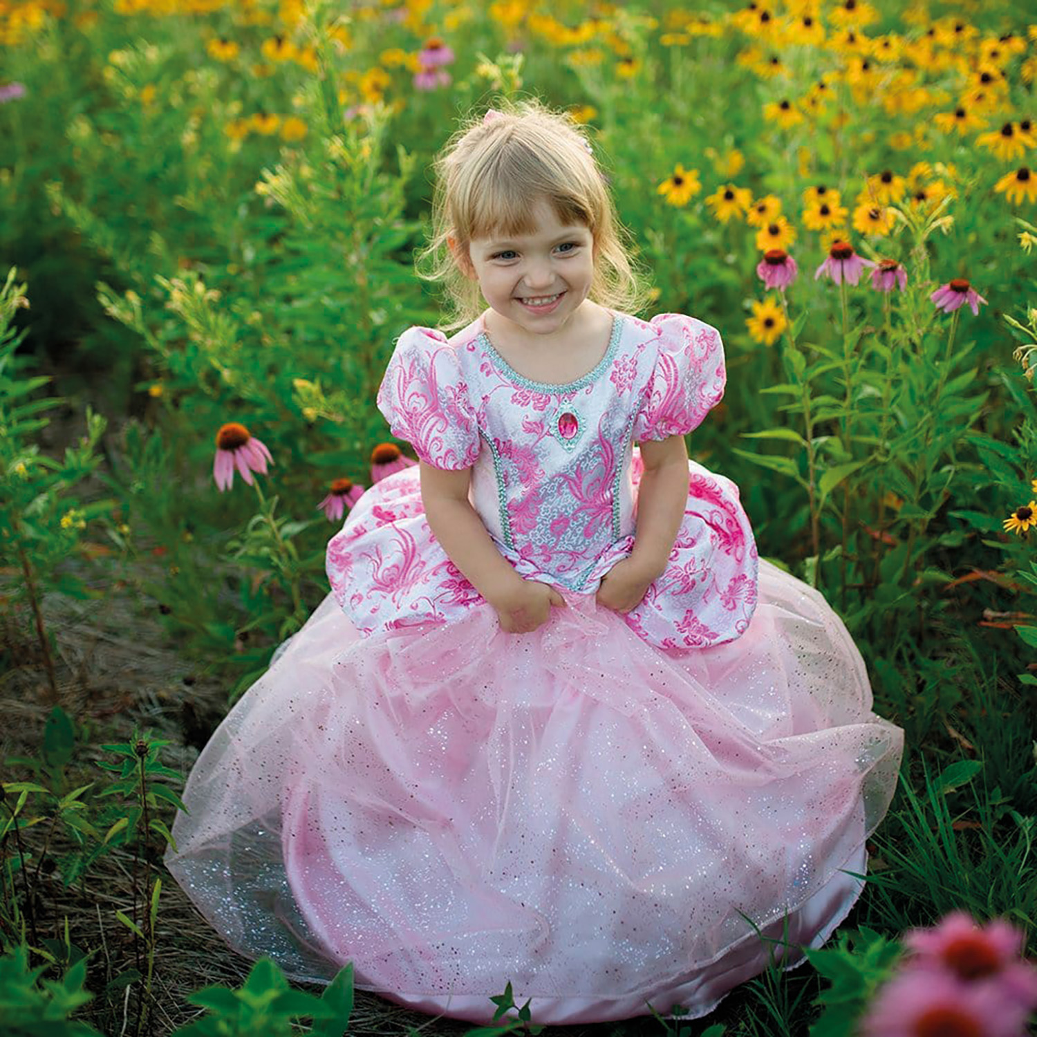 Costume rosa da principessa | Giochi di immaginazione | Costumi e  travestimenti | Giochi per Bambini e Ragazzi | Cittadelsole.it
