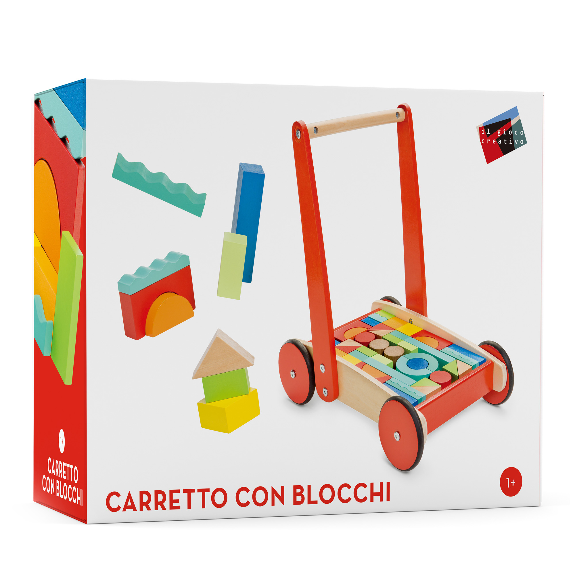 Carretto con blocchi, Giochi per crescere