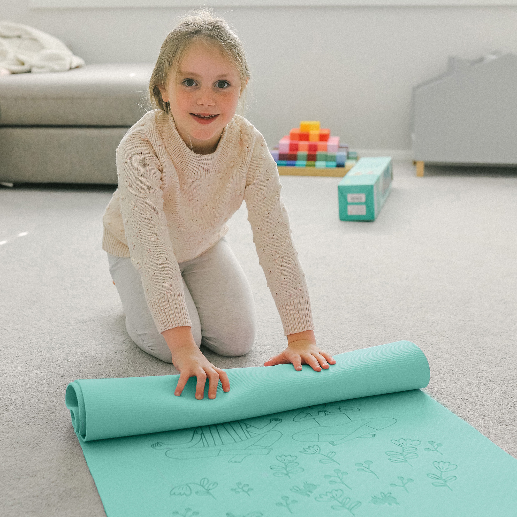 Tappetino Yoga per bambini, Aria Aperta, Sport e movimento, Giochi per  Bambini e Ragazzi