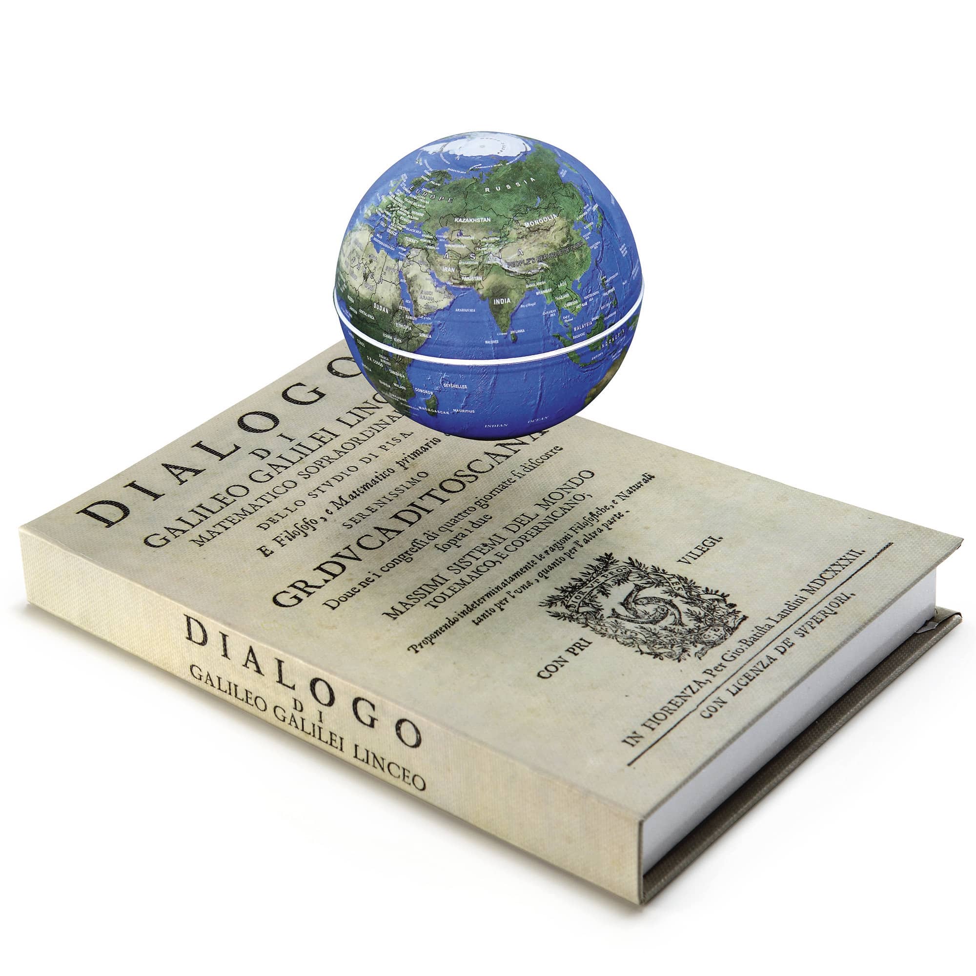 MOVA Globe Nettuno 4.5'' Con Base – Globo Rotante A Energia Solare, Decorazione Da Scrivania, Regalo Unico Per Appassionati Di Spazio