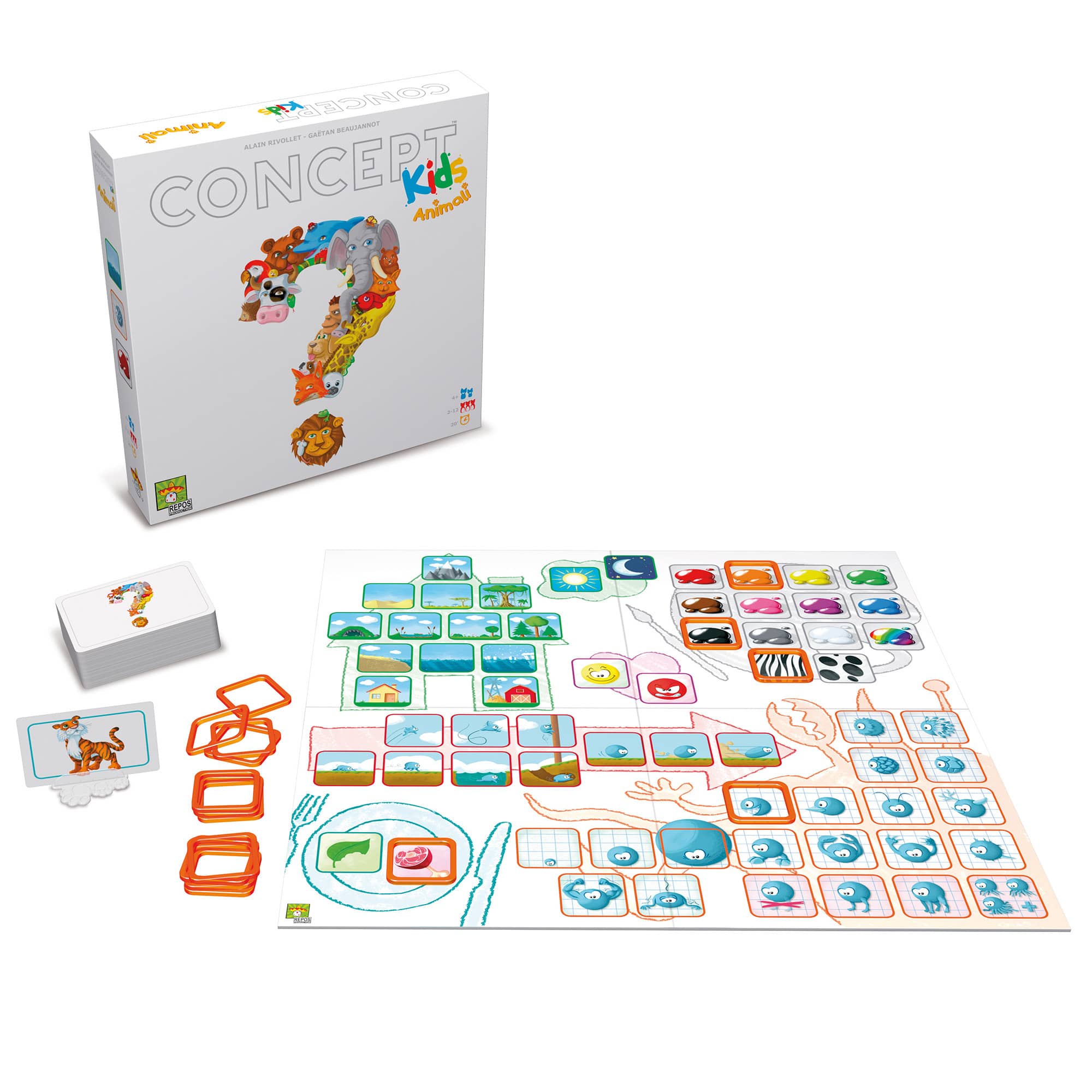 Concept kids animals, Giochi di società, Family games, Giochi per  Bambini e Ragazzi