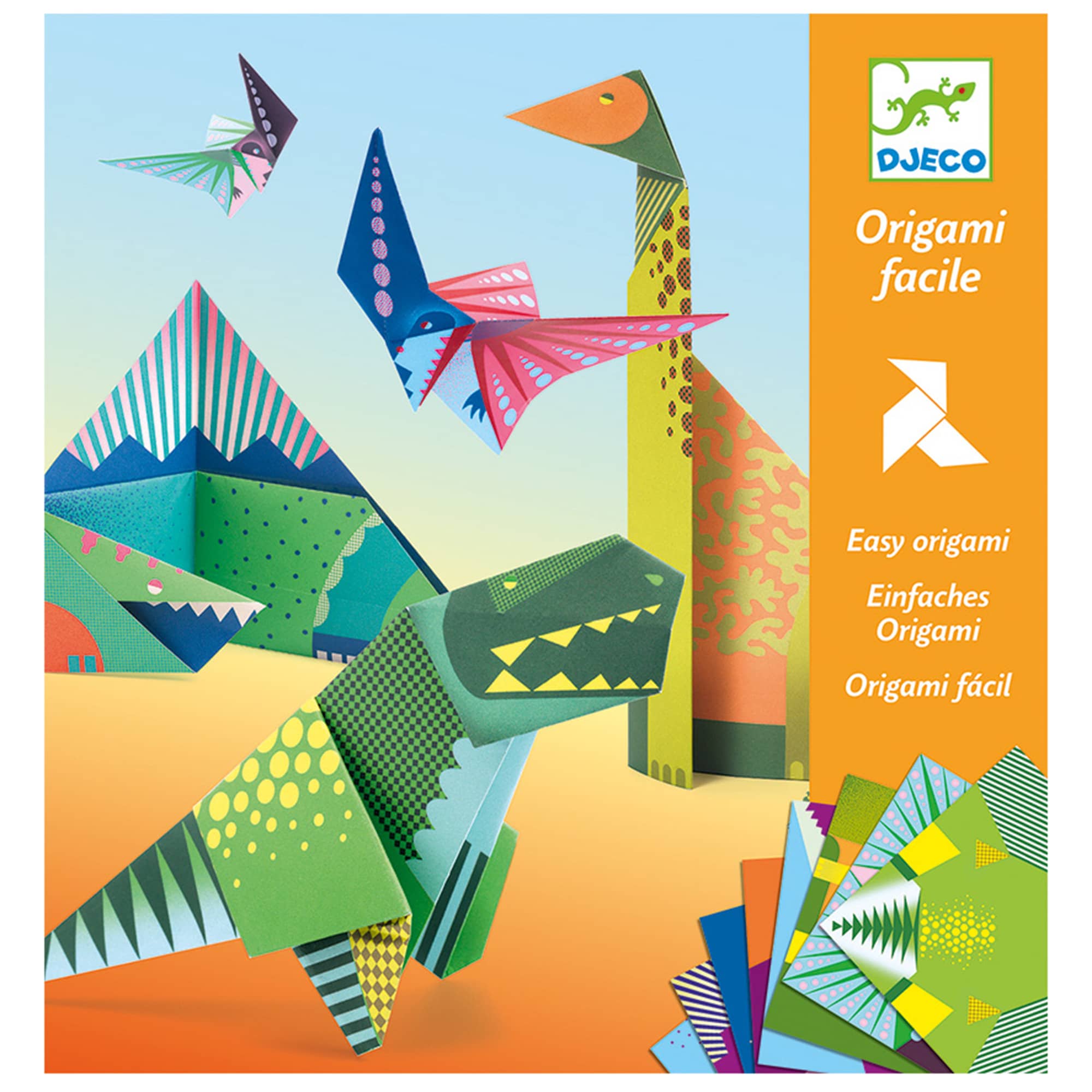 Origami dinosauri, Giochi creativi e creatività, Kit creativi e  decorazioni, Giochi per Bambini e Ragazzi