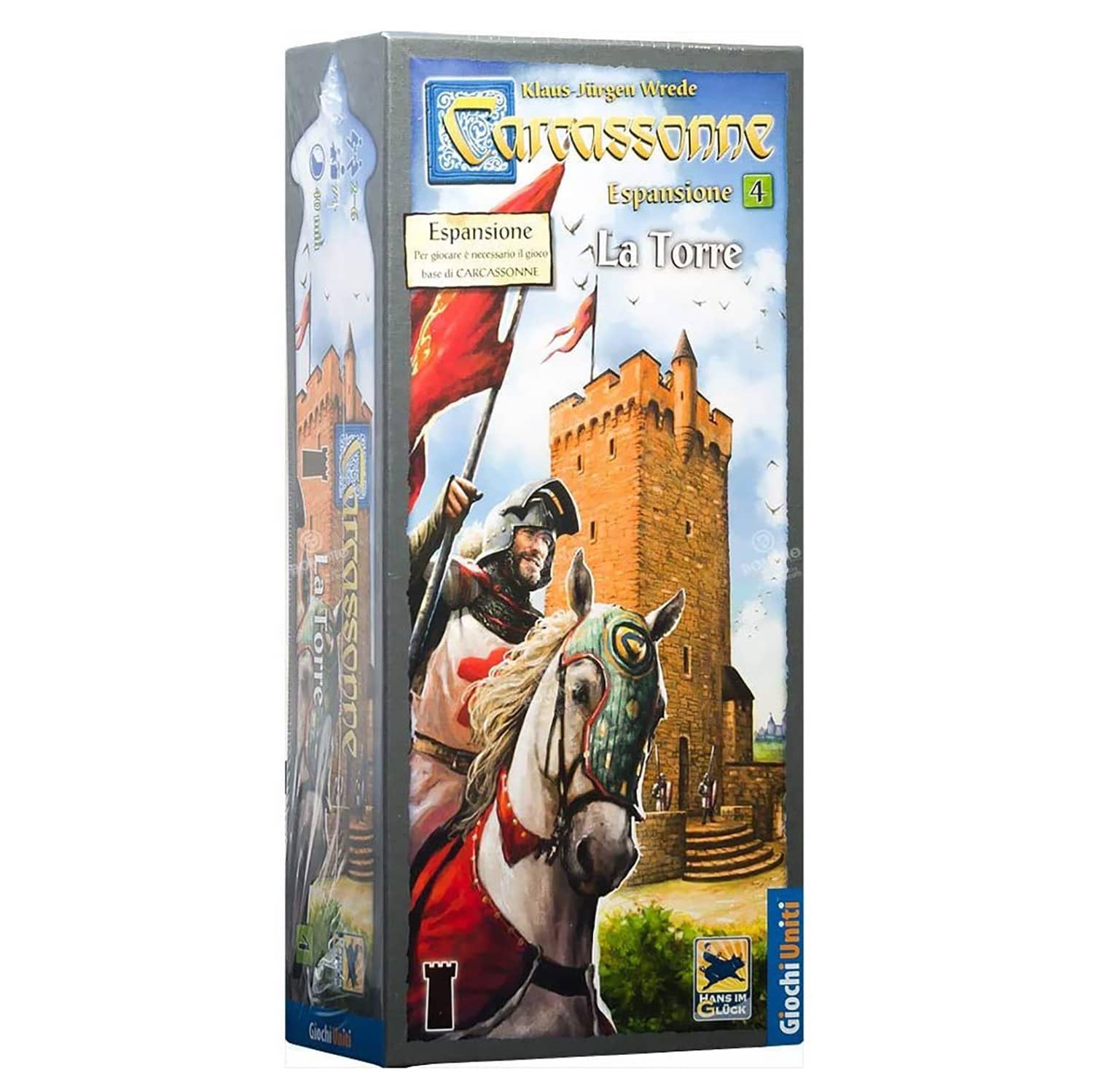 Asmodee – Carcassonne – Gioco Da Tavolo Di Strategia – Espansione Torre Inclusa – Da 2 A 5 Giocatori - 4