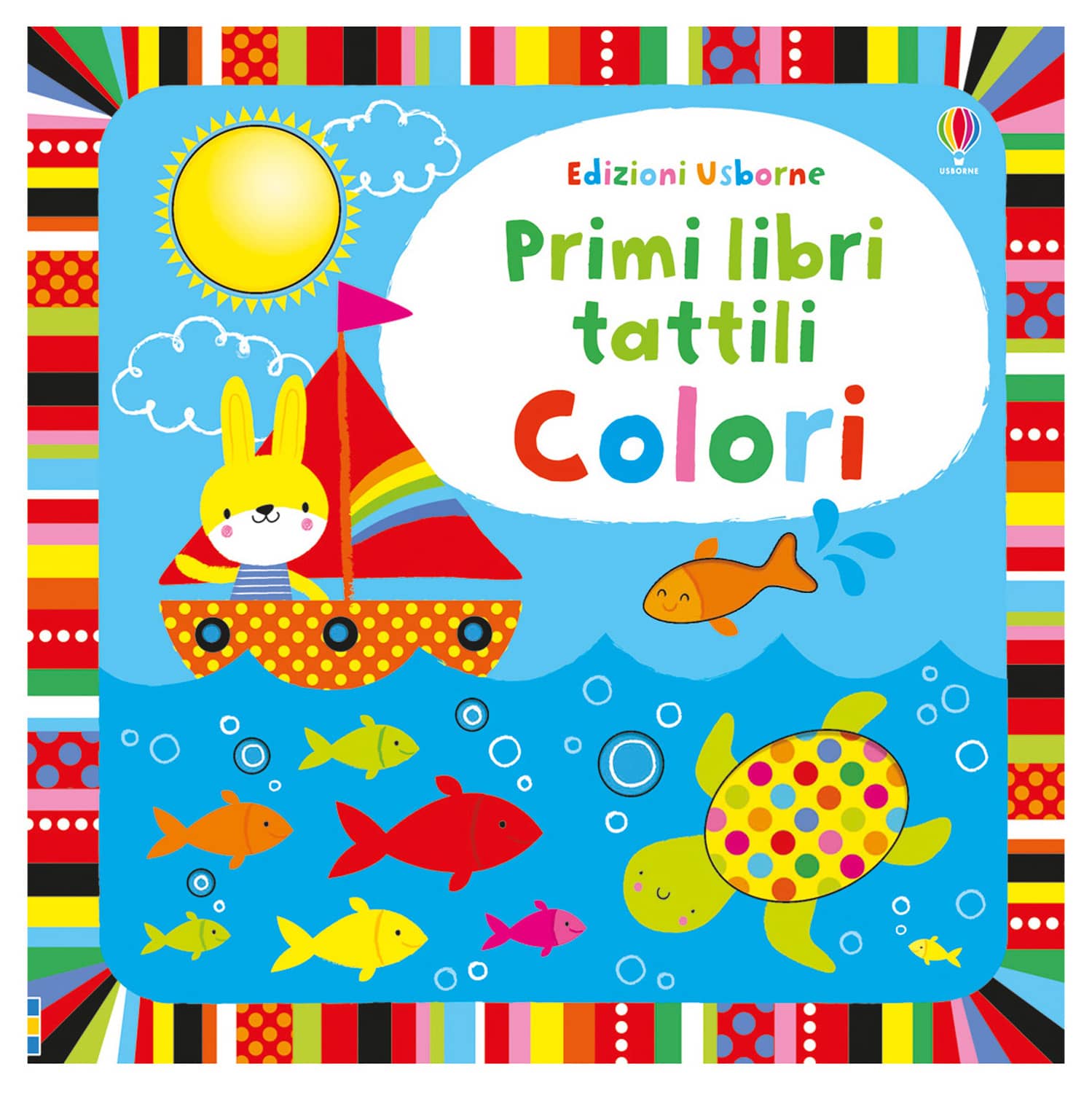 Primi libri tattili. Colori, Colori numeri parole