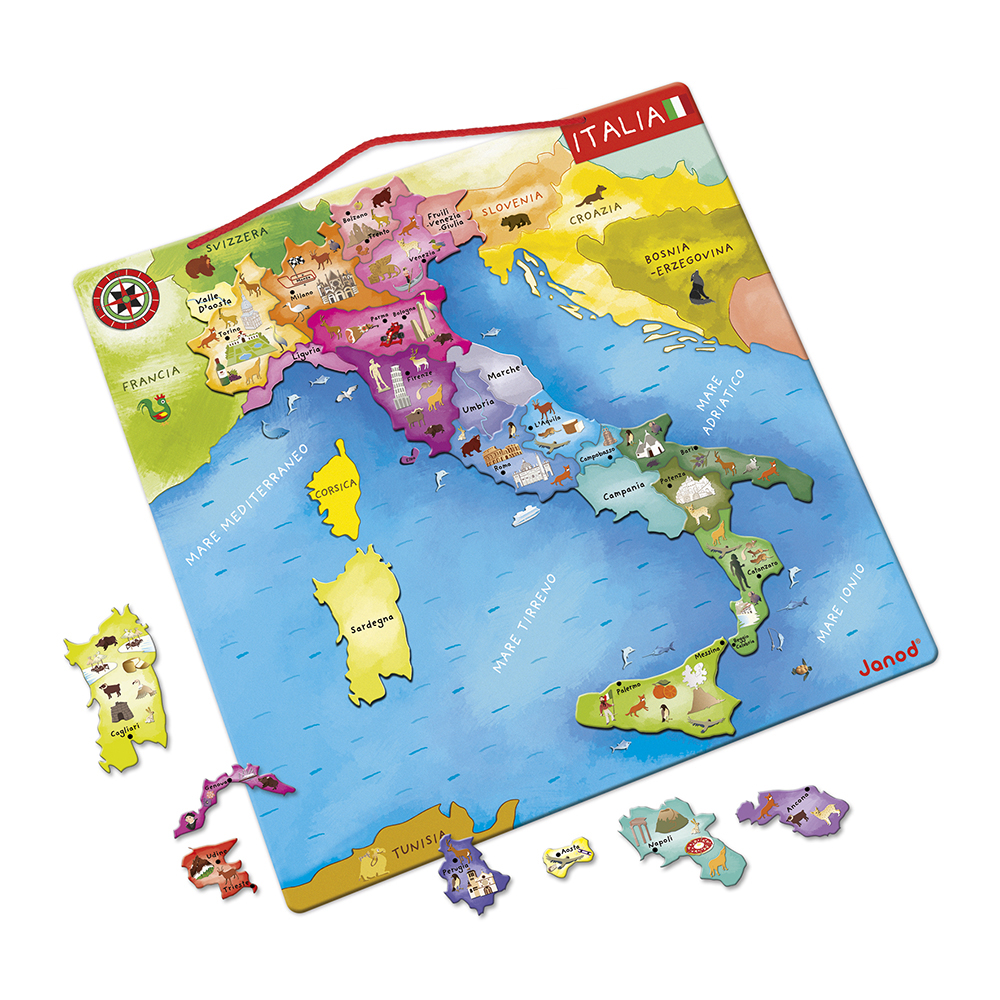 Puzzle Cartina Geografica Mondo Shop - Spedizione in 3 giorni