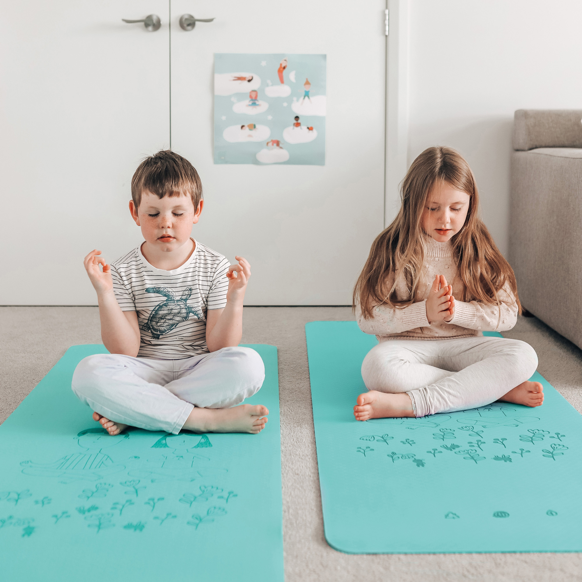 Tappetino Yoga per bambini, Aria Aperta